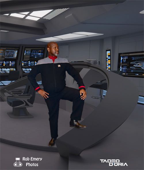 Captain on the USS Indefatigable